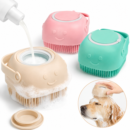 ARFMIGO BathBuddy Silicone Dog Bath & Massage Brush